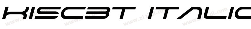 KisCBT Italic字体转换